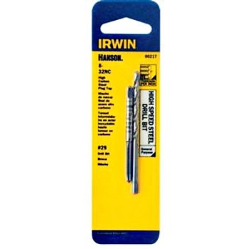 Irwin 80217 8-32 Tap/Dril Combo Pack