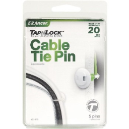 ITW/Ramset 25019 Tap-N-Lock Cable Tie Pin, 20 Lb ~ Pack of 5
