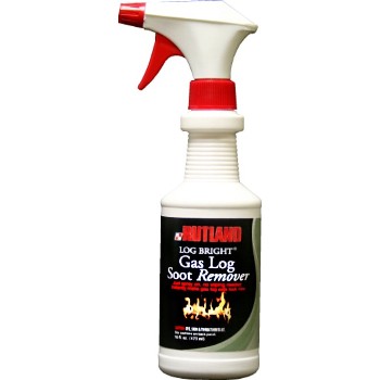Rutland 570-6 Gas Log Soot Remover Spray ~ 16 oz