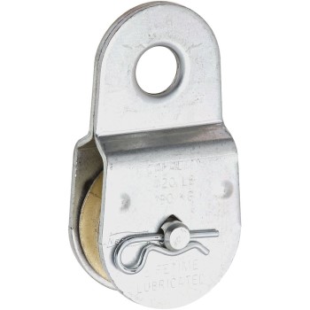National 195800 Fixed Single Pulley,  Zinc Plated  ~ 1.5&quot;