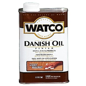 Watco 65551 Light Walnut Danish Oil,  Pint