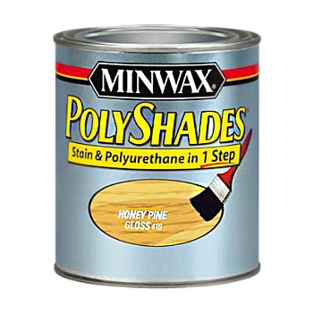 Minwax 21410 Polyshades Stain, Honey Pine Gloss ~1/2 Pint