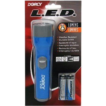 Dorcy Int&#39;l 41-2461 ABS 25 Lumen LED Flashlight