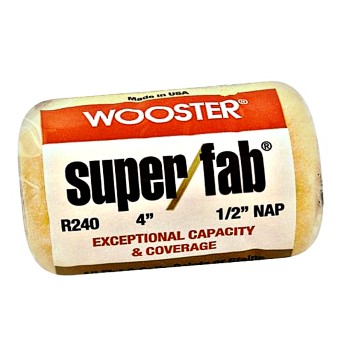 Wooster  00R2400040 Super/Fab Roller Cover ~ 4&quot; x 1/2&quot; nap