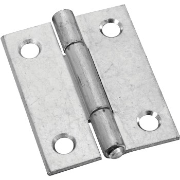 National 146159 Non-removable Pin Hinges,  Zinc Plated ~ 2&quot;