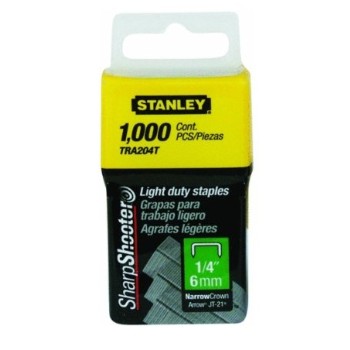 Stanley TRA204T Staples ~ narrow, light duty 1/4&quot;
