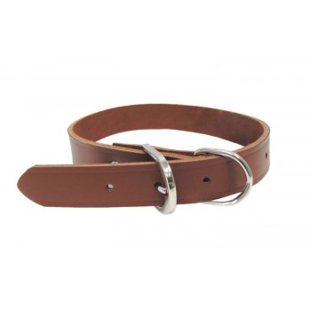 Warren Pet   30023 Leather Dog Collar, 1 x 23 inches