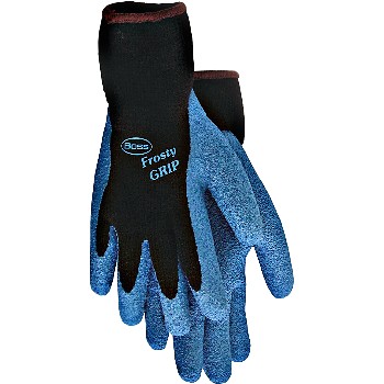 Boss 8439XL Frosty Grip Insulated Latex Coated Gloves ~ X-Large