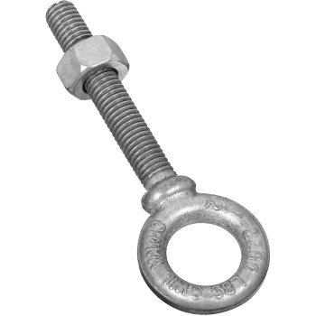 National 245159 Forged Eye Bolt w/ Shoulder, Galvanized ~ 1/2&quot; x 3 1/4&quot;