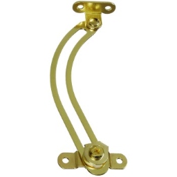 National 208652 Friction Lid Support,  Brass ~  Right Mount