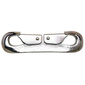 Campbell Chain T7603911 Double Ended Cap Snap, Zinc Plated ~ 7/16&quot; x 5-1/4&quot;