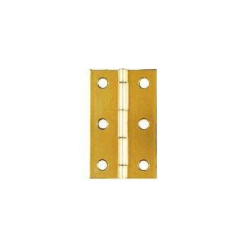 National 211318 Solid Brass/Pb Hinge, Visual Pack 1801 2 - 1/2 x 1 - 9/16  inches