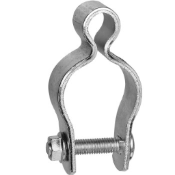 National 275487 Pipe Gate Hinge, Zinc Plated ~ 1 5/8"