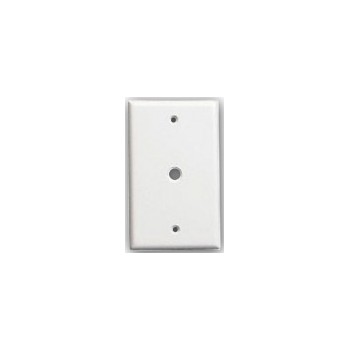 Leviton 001-88013 Wall Plate Cover, Telephone or Cable ~ White