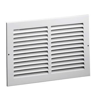 Hart &amp; Cooley 372W14X14 Side Wall Return Air Grille, White