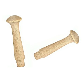 Madison Mill 9030 Two [2] Pack Shaker Pegs, New England Hardwood ~ 3 1/2&quot;