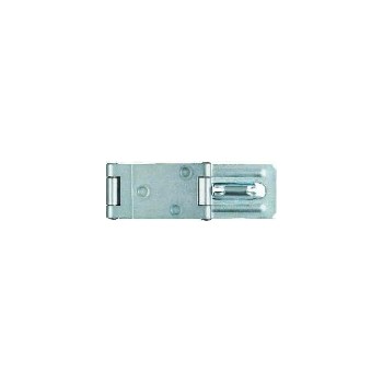National 103291 Zinc Double Hinge Safety Hasp, visual pack 34  4 - 1 / 2 inches.