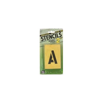 Hy-Ko ST2 Number/ Letter Stencils, 2 inch