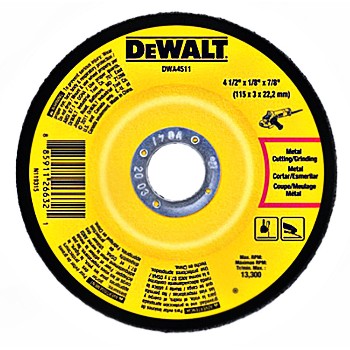 DeWalt DWA4511 Grinding Wheel, 4-1/2&quot;