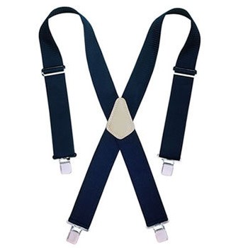 CLC 110BLK Work Suspenders, Black ~ 2&quot;