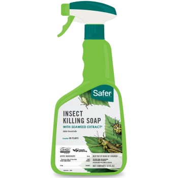 Woodstream 5110 Insect Killing Soap, The Safer(R) Brand - 32oz, Spray Bottle