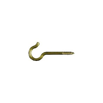 National 192286 Satin Brass Ceiling Hook, Visual Pack 2041 #8