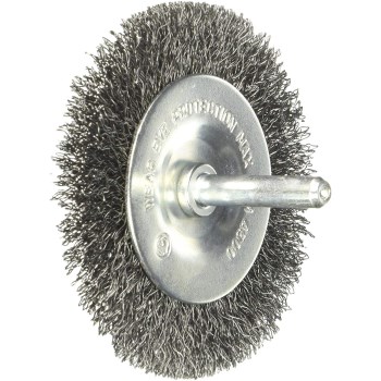 K-T Ind 5-3371 Utility Circular End Brush, Fine  ~ 3&quot;