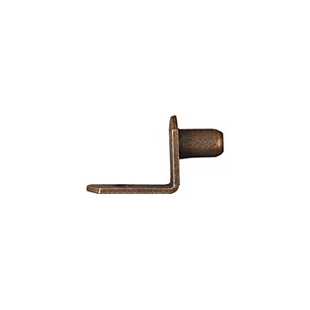 National 189605 Bronze Shelf Support for 1/4&quot; Hole