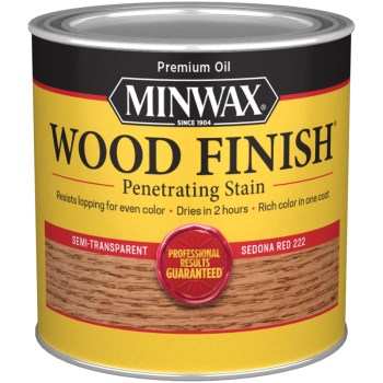 Minwax 22220 Sedona Red Wood Stain ~ 1/2 Pint