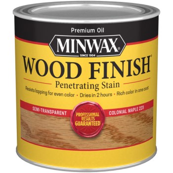 Minwax 22230 Wood Finish Wood Stain ~ Colonia Maple,  1/2 Pint