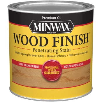 Minwax 22450 Golden Pecan Wood Stain ~ 1/2 Pint