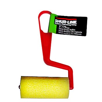 Shur-Line 07130 Foam Trim Mini-Roller, 3&quot;