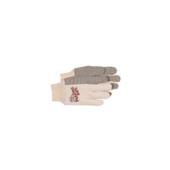 Boss 5501 Work Gloves ~ Plastic Dot Cotton