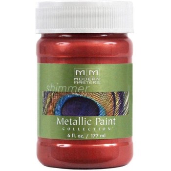 Modern Masters ME513-06 Metallic Paint, Sashay Red 6 Ounce