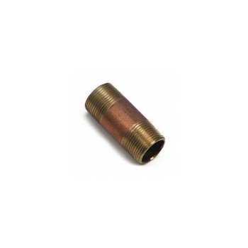 Anderson Metals 38300-1630 Nipple - Red Brass - 1 x 3 inch