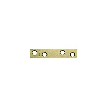National 191007 Brass Mending Brace, Visual Pack 118 3 x 5/8 inches