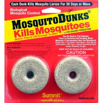 Summit Chemical 102-24 Mosquito Dunk 2/Cd Clip