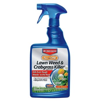 Bayer Advanced 704125A All-In-One Lawn Weed &amp; Crabgrass Killer,  Ready-To-Use ~ 24 ox Spray