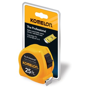 KomelonUSA 4925 Power Tape Measure/ABS Case ~ 1&quot;x 25&#39;