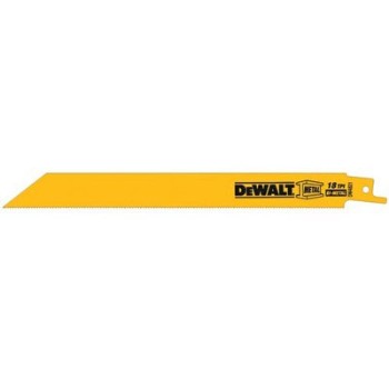 DeWalt DW4821B25 Reciprocating Blade, Bi-Metal 8&quot;