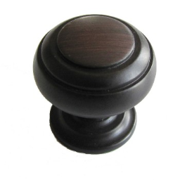 Hardware House 153690 Round Knob, Oil Rub'd Bronze ~ 1-1/4" Diameter