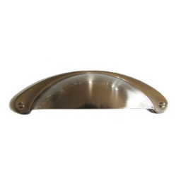 Hardware House 155830 Cup Pull, Satin Nickel ~ 3"