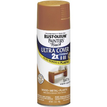 Rust-Oleum 267118 Painter&#39;s Touch 2X Ultra, Warm Caramel Satin  ~