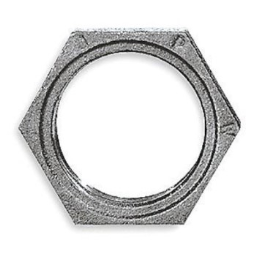 Anvil/Mueller 510-906HC Malleable Iron Hexagonal Locknut ~ 1 1/4"