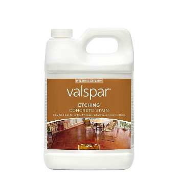 Valspar/McCloskey 024.0082071.007 Etching Concrete Stain, Coffee ~ Gallon