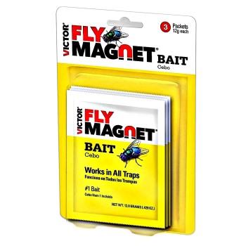 Woodstream M383 Fly Magnet Bait Refills  ~ 3 Pack