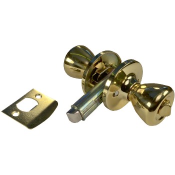 US Hardware D-600B Brass Pass Door Lock