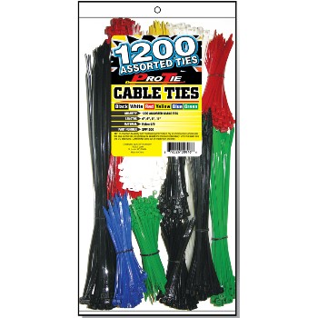 KDAR SPP1200 Assorted Cable Ties