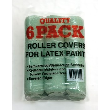 Linzer  RC139-9&quot; Rc139 9x3/8 6pk Roller Cover