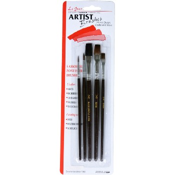 Linzer  A555 Artist Brush Set ~ 5 Piece